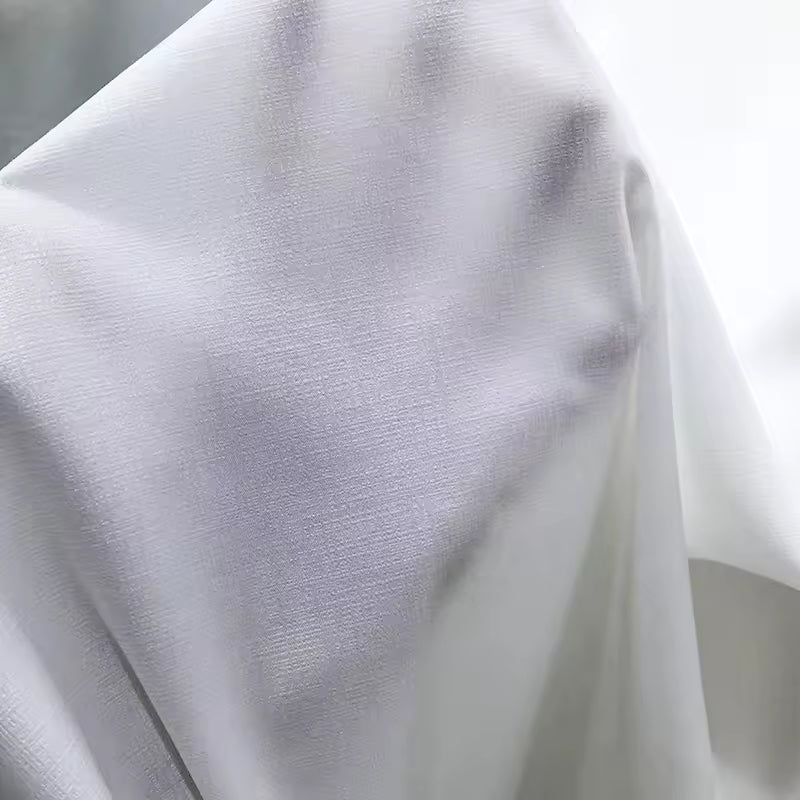 High-quality white tulle with thick thread - clean design