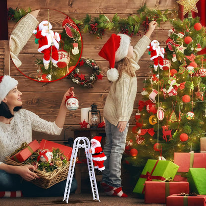 Early Christmas promotion Electric Santa Claus that goes up and down with music