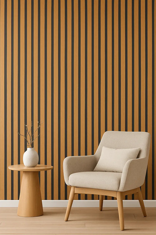 Waterproof Wall Panels 270cm x 110cm – Elegant Striped Pattern | Limited-Time Offer